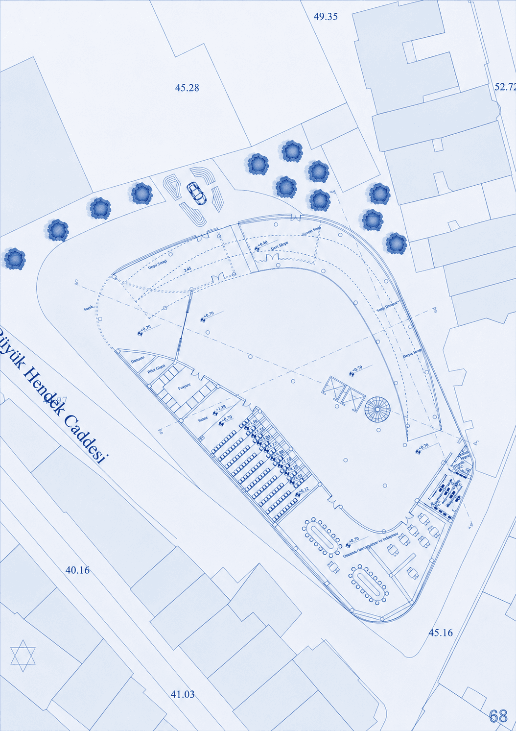 Cinemotion Museum — archive hall and vertical circulation
