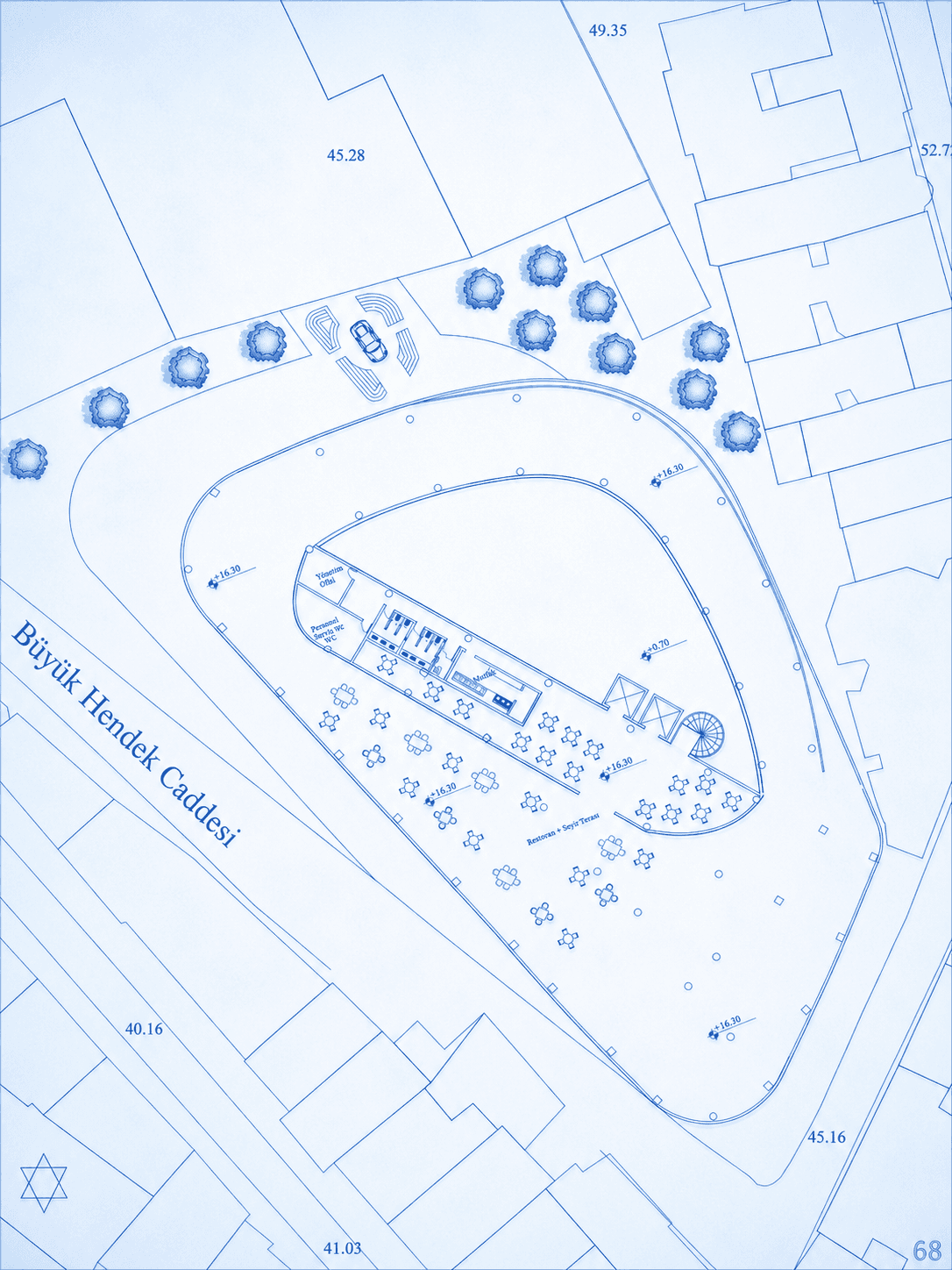 Cinemotion Museum — contextual urban perspective