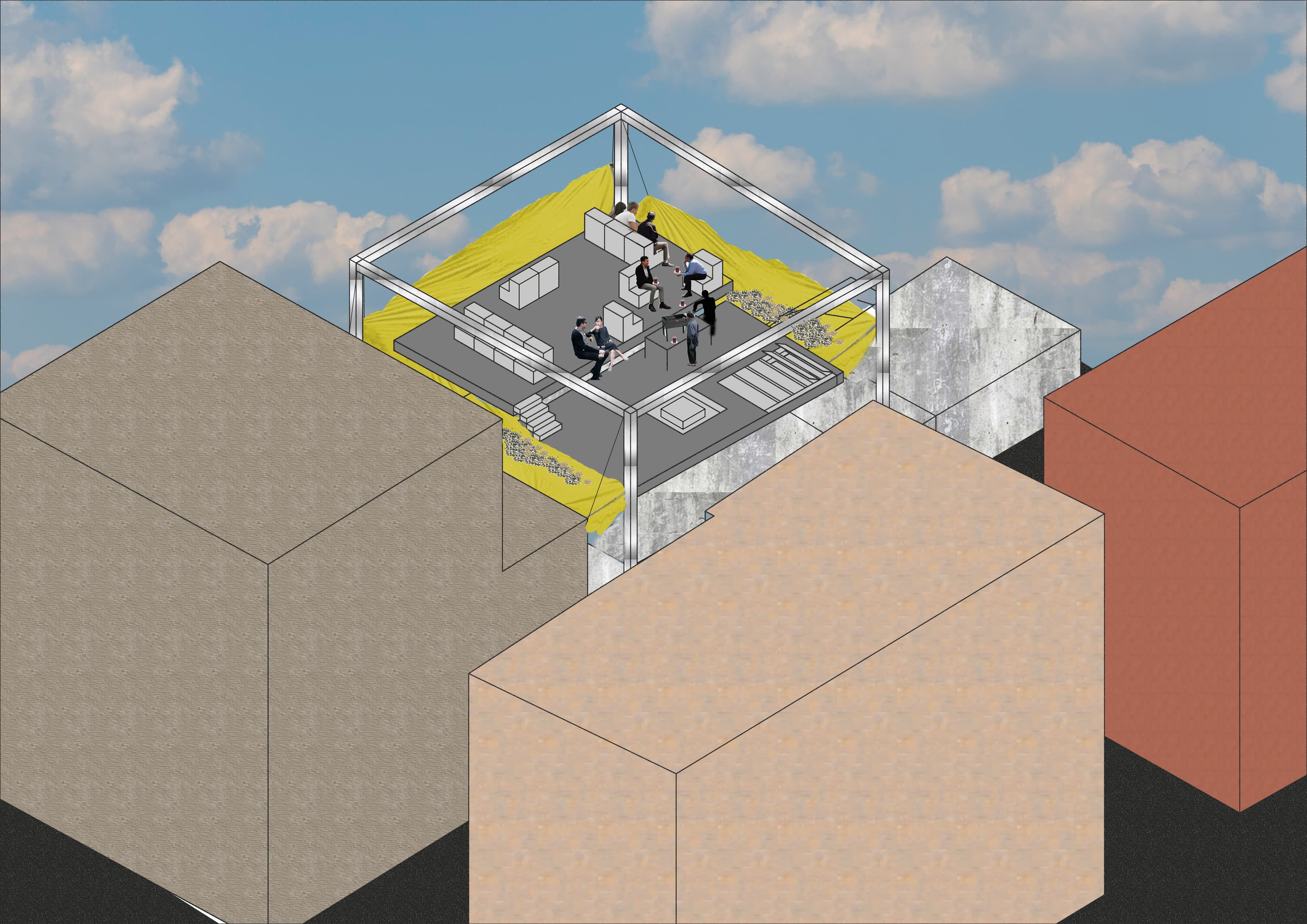 Multi-Function Park — sports zone within landscape