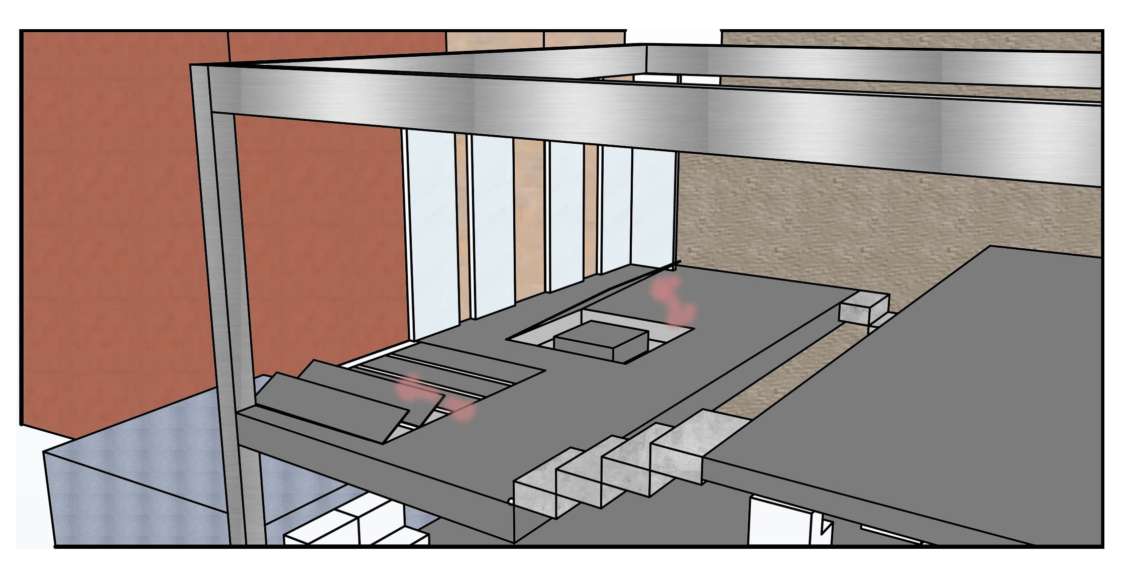 Multi-Function Park — cultural pavilion close-up